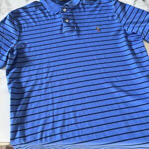 Polo Ralph Lauren Pima Soft Touch Striped Polo Sz. M short.